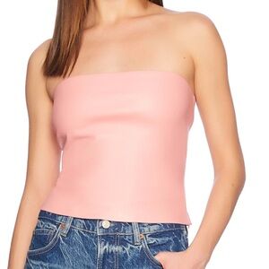 Brand New Susana Monaco Leather Tube Top